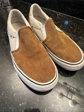 Vans brown suede  Slip-Ons